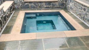 Imagine Pools FiberGlass Pool - The Mystique Spa Pool By PoolForce