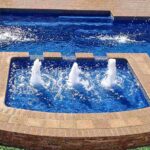 Imagine Pools FiberGlass Pool - The Pearl Tanning Ledge Pool By PoolForce