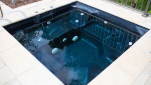 Imagine Pools FiberGlass Pool - The Square-Dream Spa Pool By PoolForce