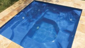 Imagine Pools FiberGlass Pool - The Square-Dream Spa Pool By PoolForce