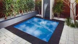Imagine Pools FiberGlass Pool - The Square-Dream Spa Pool By PoolForce