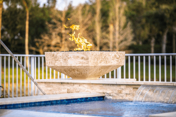 PoolForce - Fountains & FireWater Bowls Page - Fountains & Fire or Water Bowls