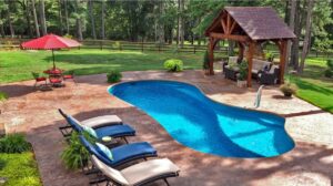 PoolForce - Imagine Pools Sample Color - Reef Blue 1 - Swimming pool color - Imagine Pools Fiberglass Swimming Pool Colors Explained
