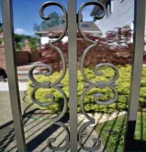 PoolForce - Aluminum Fencing Page - Finials & Accessories - Estate Scrolls