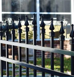 PoolForce - Aluminum Fencing Page - Finials & Accessories - Quad-Finials
