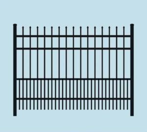 PoolForce - Aluminum Fencing Page - Sailwind Puppy Picket Traditional