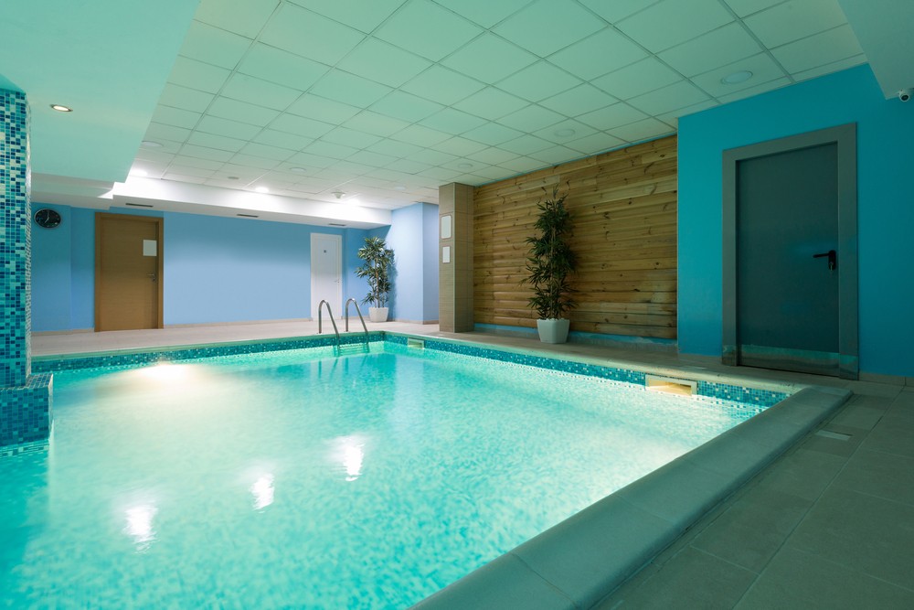 Indoor Pools Add a Touch of Elegance to Homes - Hayward Salt Cell Simplifies Inground Pool Care