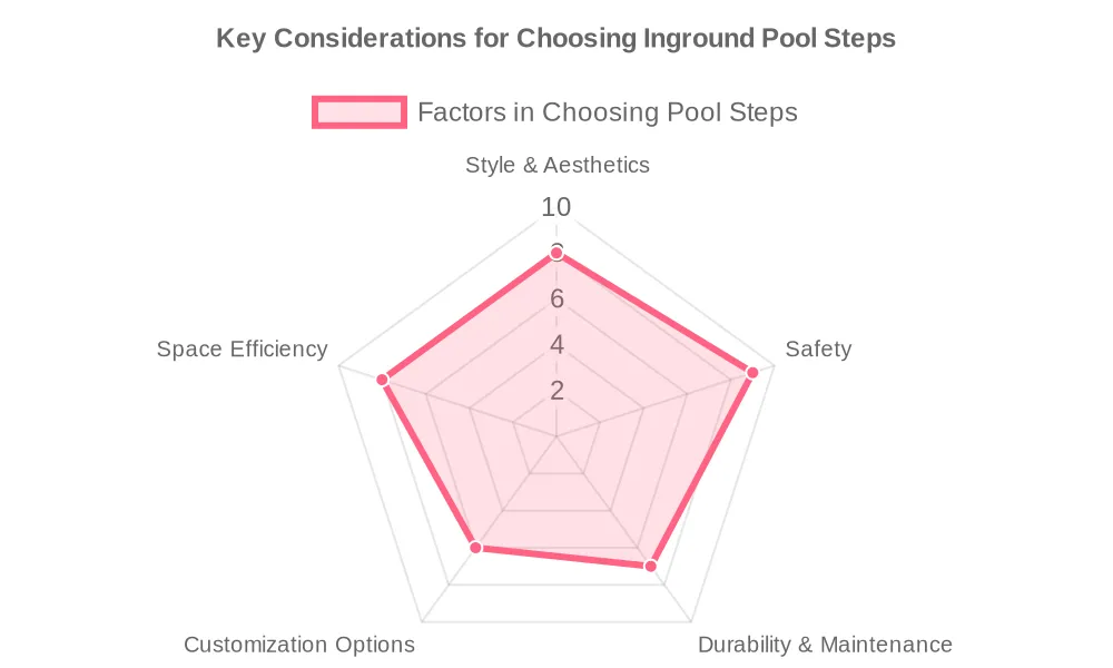 Your Guide to Choosing the Right Inground Pool Steps
